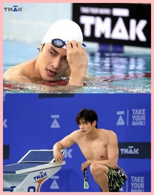水泳選手時代　腹筋　筋肉